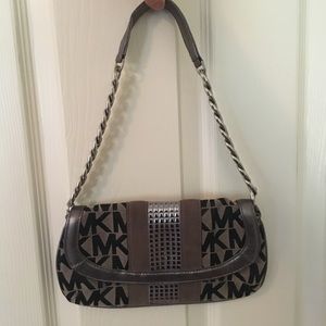 Michael Kors baguette purse in classic print